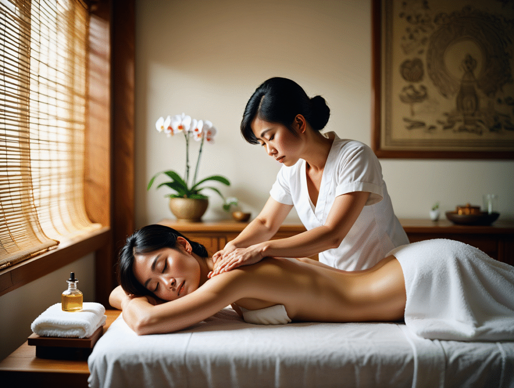 다낭 목·어깨 치료 마사지