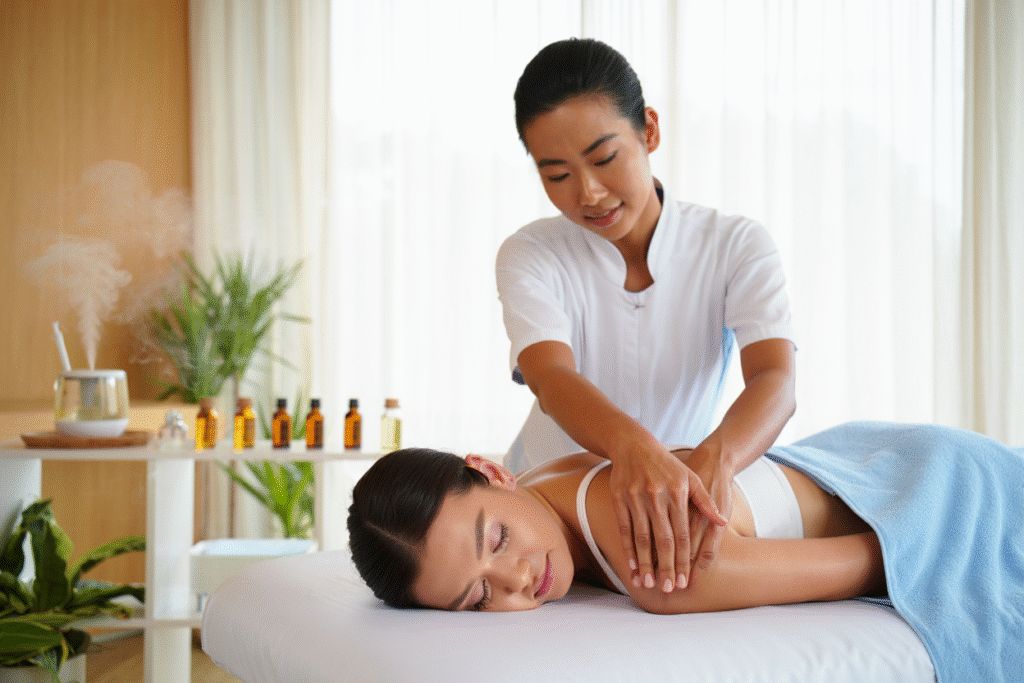 다낭 허리·등 치료 마사지