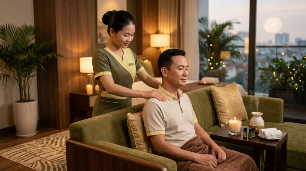 Massage trị liệu tại nhà Hòa Khánh Đà Nẵng