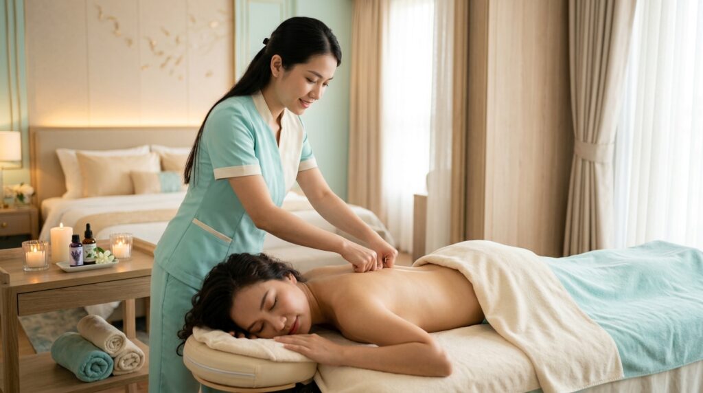 Massage trị liệu tại nhà Hải Vân Đà Nẵng