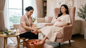 Massage cho mẹ bầu tại nhà Đà Nẵng