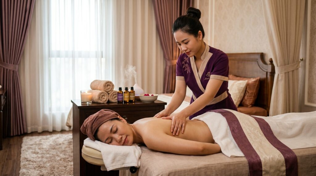 Massage cổ vai gáy tại nhà Đà Nẵng