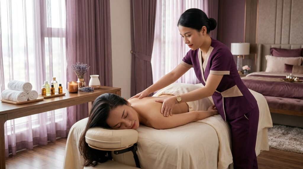 Massage cổ vai gáy tại nhà Đà Nẵng