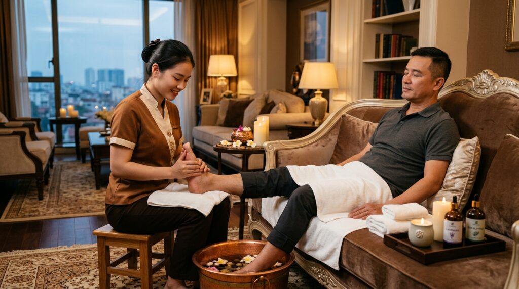 Massage trị liệu tại nhà Hải Vân Đà Nẵng