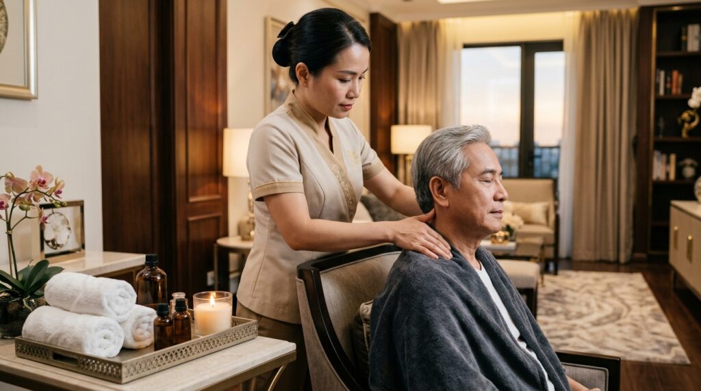 Massage người lớn tuổi tại nhà Đà Nẵng