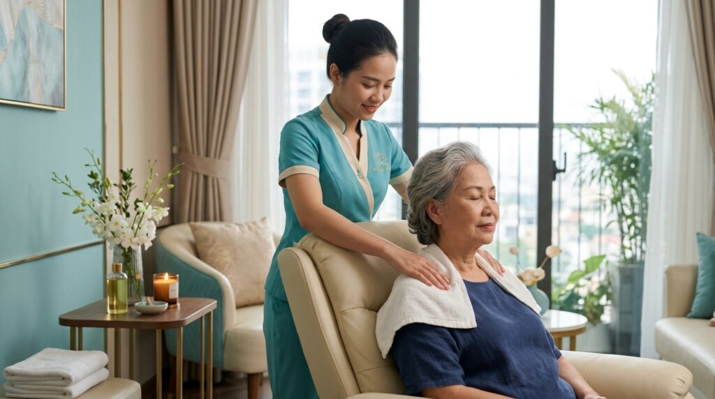Massage người lớn tuổi tại nhà Đà Nẵng