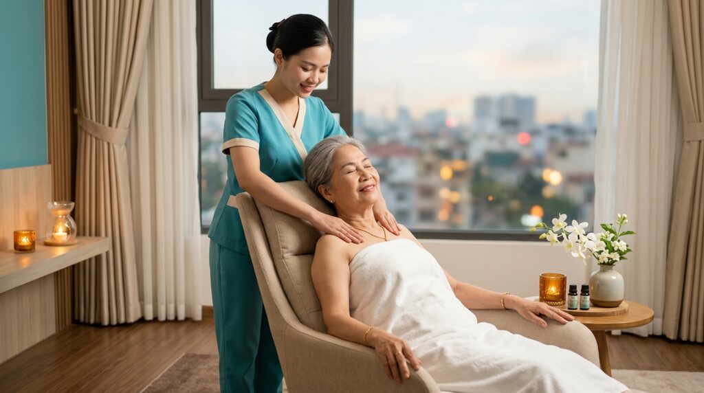 Massage người lớn tuổi tại nhà Đà Nẵng