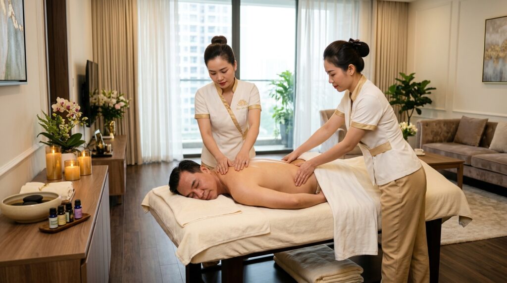 Massage cổ vai gáy tại nhà Đà Nẵng