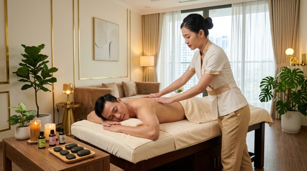 Massage cổ vai gáy tại nhà Đà Nẵng