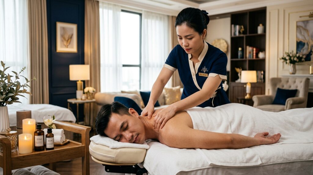 Massage cổ vai gáy tại nhà Đà Nẵng