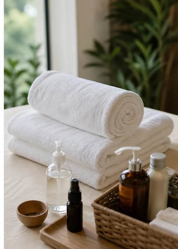 home massage Hanoi professional arrival and safe at-home massage setup
