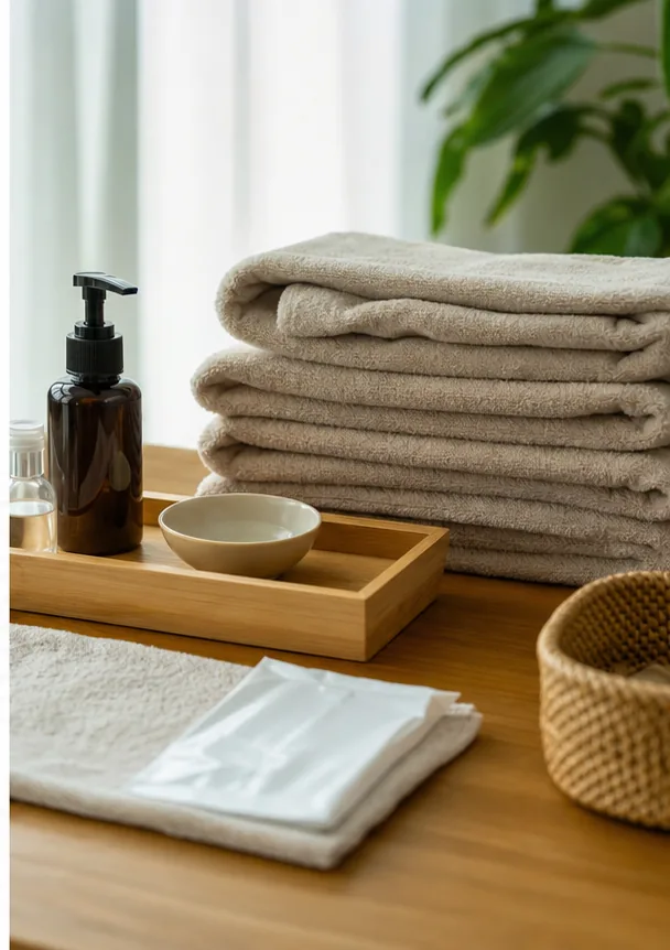 home massage Ho Chi Minh City professional arrival and safe at-home massage setup