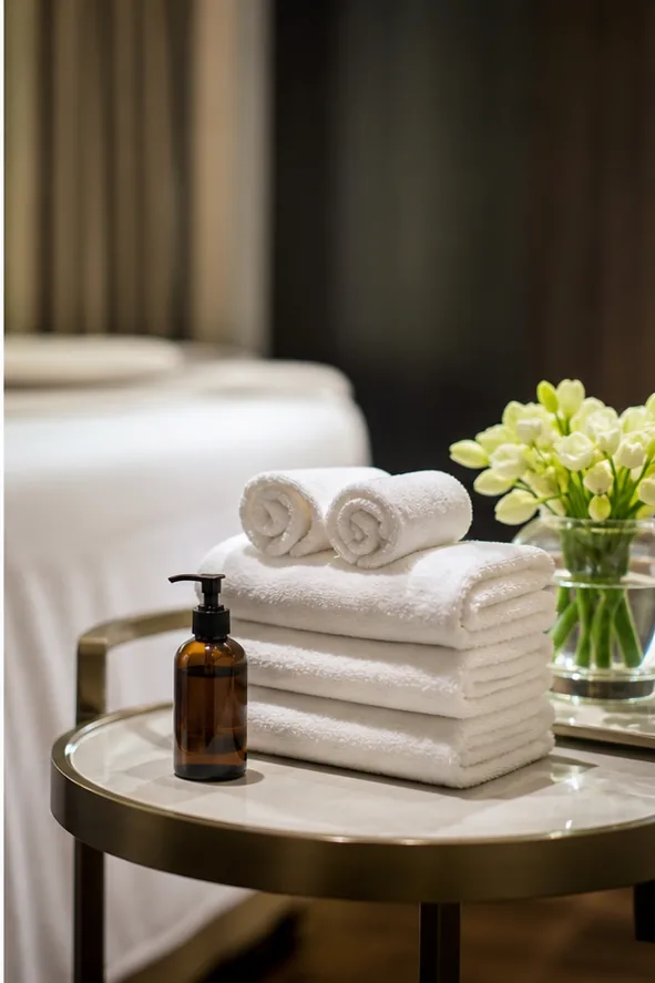 hotel massage Ho Chi Minh City professional arrival and safe at-home massage setup
